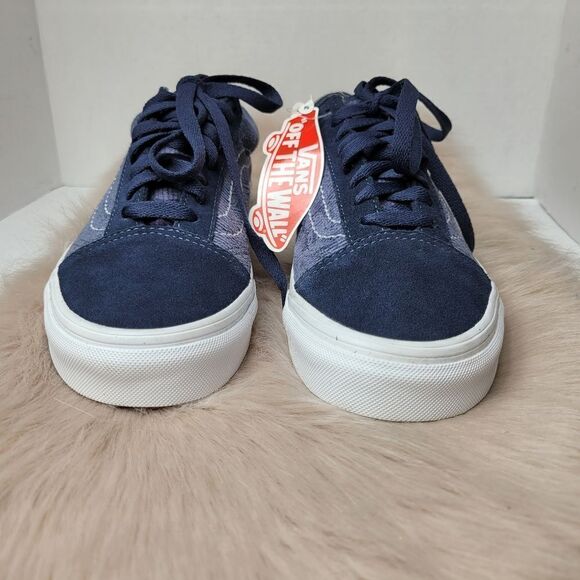 Vans Old Skool Paisley Low Top Sneaker Shoes Size 6.5 M 8 W - Picture 2 of 10